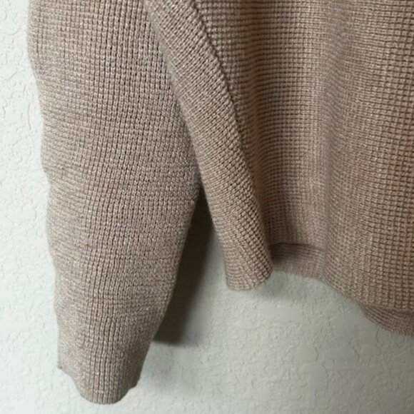 NWOT Cyrus Tan Taupe Fall Relaxed Fit Super Soft Pullover Sweater - Picture 7 of 7